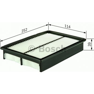 Vzduchový filtr Bosch F 026 400 060 – Hledejceny.cz