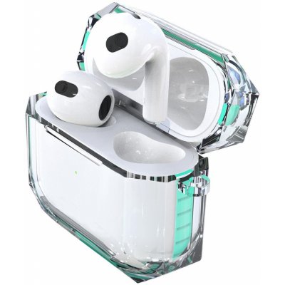 Hishell Two colour clear case for Airpods 3 HAC-5GREEN-AIRPODS3