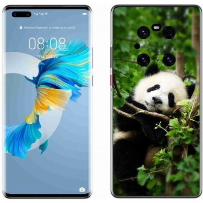 Pouzdro mmCase Gelové Huawei Mate 40 Pro - panda