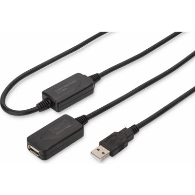 Digitus DA-73102 USB 2.0 aktivní prodlužovací, 20m – Zboží Mobilmania