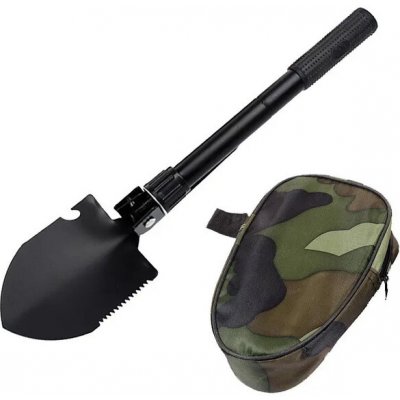 Dragowa Skládací lopata a čakan s pouzdrem Dakota černá – Hledejceny.cz