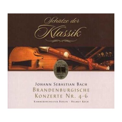 Kammerorchester Berlin - Johann Sebastian Bach - Brandenburgische Konzerte Nr. 4 - 6 – Hledejceny.cz