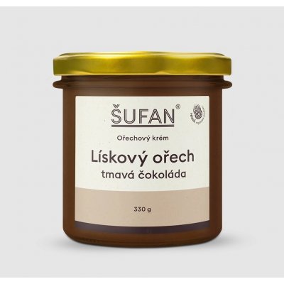 Šufánek Lískový ořech s tmavou čokoládou 330 g – Zboží Dáma