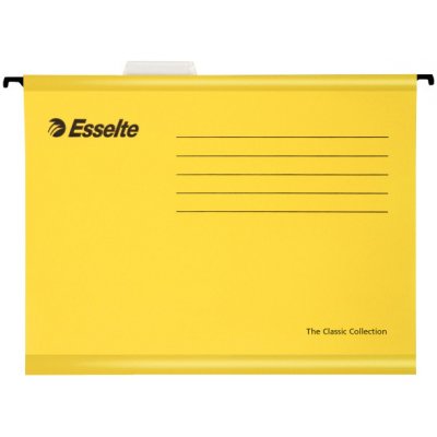 ESSELTE Závěsné desky Esselte Classic Collection - žlutá 30775 – Zboží Živě