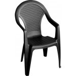 Bibl Plastová židle Giglio antracit 01760 – Zboží Mobilmania