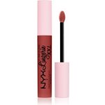 NYX Professional Makeup Lip Lingerie XXL tekutá rtěnka s matným finišem 07 Warm up 4 ml