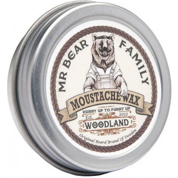 Mr Bear Family Woodland vosk na knír 30 ml