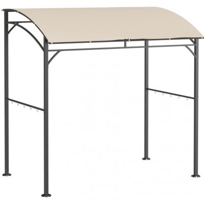 Outsunny 84C-429V00BG 215 x 150 x 172/220 cm béžovo-černý – Hledejceny.cz