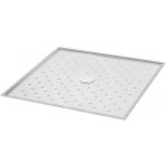 Sanela SLSN 10 - Nerezová sprchová vanička 1000 x 1000 x 15 mm SLSN10 – Zboží Mobilmania