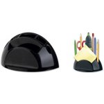 Stojánek na tužky a bločky ICO Smart, černá – Zboží Dáma