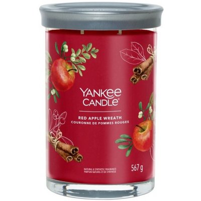 Yankee Candle signature tumbler RED APPLE WREATH 567 g – Zbozi.Blesk.cz