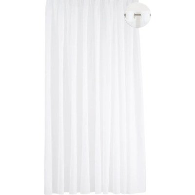 Záclona Sable Uni bílá 500x245 cm – Hledejceny.cz