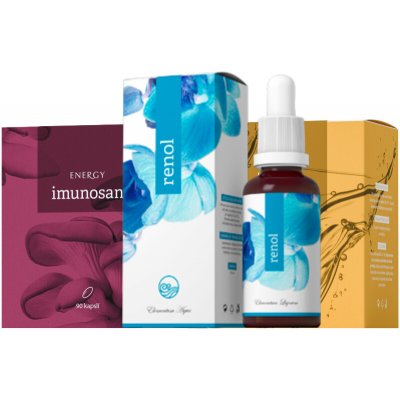 Energy Renol 30 ml + Imunosan 90 kapslí + Vitamarin 90 kapslí – Hledejceny.cz