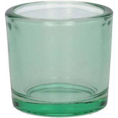 SVÍCEN NA ČAJOVOU SVÍČKU ESPEN 6,5X6CM ZELENÁ ČIRÁ – Hledejceny.cz