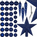 SPRINGOS Vánoční ozdoby modré mix sada 33ks CA1146-XG – Hledejceny.cz