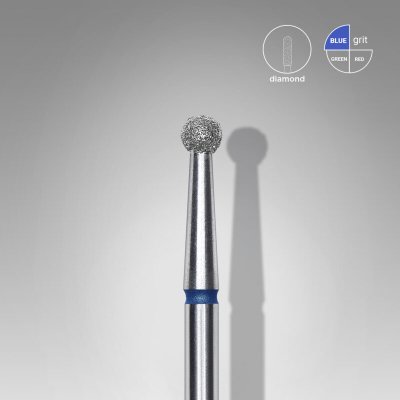 Staleks Diamantová Fréza Kulička Modrá 2,7 mm – Hledejceny.cz