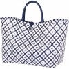 Nákupní taška a košík HANDED BY Motif Bag taška navy with white pattern