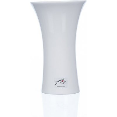 Sandra Rich Váza Tulip, porcelán, ø 11 × 17 cm, bílá 31-17-40 – Hledejceny.cz