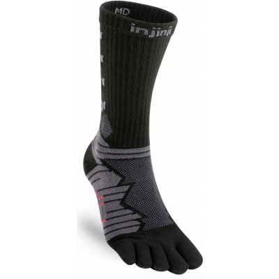 Injinji Ultra Run Crew prstové ponožky Obsidian – Zboží Mobilmania