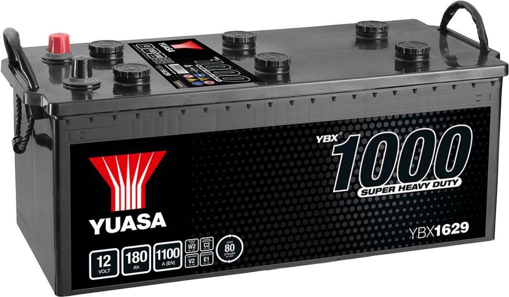 Yuasa Cargo 12V 180Ah 1050A 629SHD