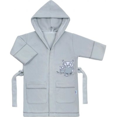 New Baby dětský župan Sovičky bílý – Hledejceny.cz