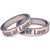 Prsteny Savicki Partnerské prsteny Sign of Love černé zlato diamant OP SAV2 D CZ OP SAV2 CZ