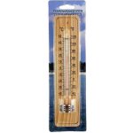 Nástěnný dřevěný teploměr 22 cm – Hledejceny.cz