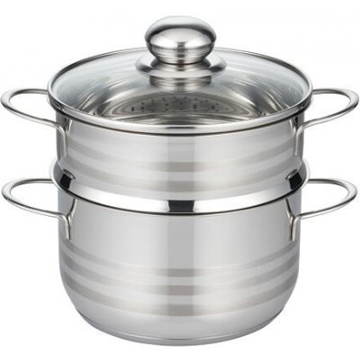 ELO Brillant Napařovací hrnec 24 cm 2,9/5,6 l nerezový BASIC 22724 – Zbozi.Blesk.cz