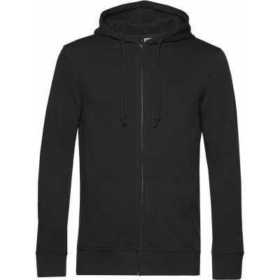 mikina na zip Organic černá – Zboží Mobilmania