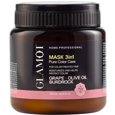 Glamot Pure Color Care Mask 3in1 250 ml – Zboží Dáma