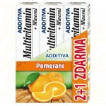 Additiva sada Multivitamin 2+1 mineral pomeranč šumivé tablety 3 x 20 ks – Hledejceny.cz