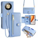 VSECHNONAMOBIL 134272 PASTEL Peněženkové pouzdro pro Honor Magic8 Lite modré – Zboží Živě