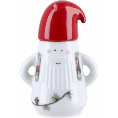 KÄHLER Porcelánová figurka Hammershøi Christmas Father Elf, bílá barva, porcelán – Hledejceny.cz