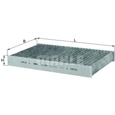 MAHLE ORIGINAL Filtr, vzduch v interiéru LAK280 – Hledejceny.cz