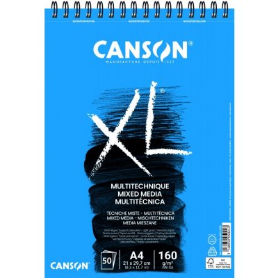 Canson XL Mix Media skicák A4 300g 30 listů – Zboží Dáma