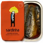 A Banca da Sardinha Sardinky v olivovém oleji s citronem 120 g – Zboží Dáma