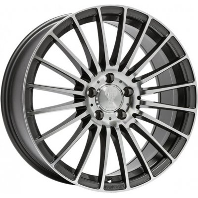 Axxion AX5 8,5x19 5x108 ET45 daytona grey polished – Zboží Mobilmania