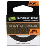 Fox návazcová šňůrka naturals soft braided hooklength 20m - 35lb – Zbozi.Blesk.cz