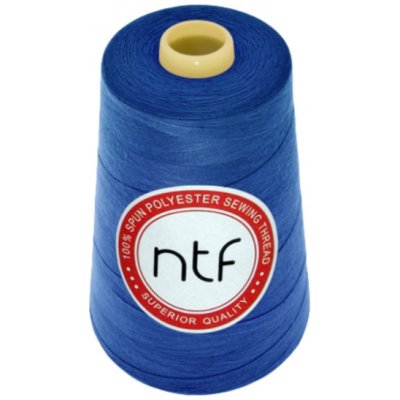 Overlockové nitě NTF 5000y #31 královská modrá modrá – Zboží Dáma