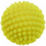 AMAYA Míček masážní reflexní ježek s měkkými bodlinkami 6 cm žlutý – Sleviste.cz