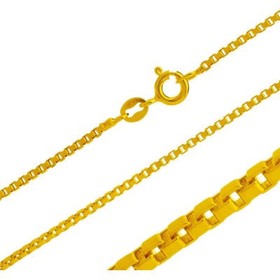 Argento Pozlacený stříbrný řetízek 15333 – Sleviste.cz