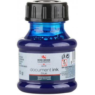 KOH-I-NOOR 1416 Inkoust dokumentní modrý 50g – Hledejceny.cz