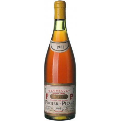 Fortier - Picard Meursault suché bílé 1952 0,75 l (holá láhev) – Hledejceny.cz