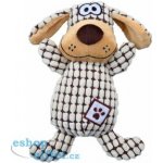 Trixie Plyšový pes kostkovaný 26 cm – Zboží Dáma