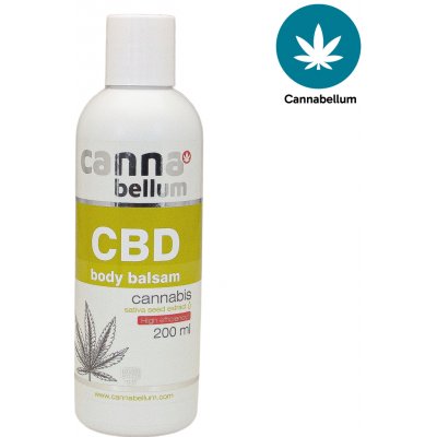 Cannabellum CBD tělový balzám 200 ml – Sleviste.cz