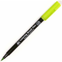 Sakura Koi Coloring Brush pen / Štětcové pero Akvarel Žluto Zelená