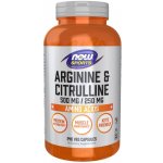 Now Foods Arginine & Ornithine 500 mg 250 mg 250 kapslí – Hledejceny.cz