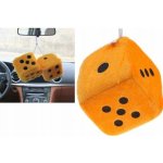Plyšové dekorační kostky do auta 6x6 cm – Zboží Dáma