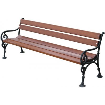 HTI Litinová lavička s měkkým dřevem Wien MC-7136 – Zbozi.Blesk.cz