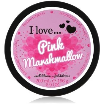 I Love Pink Marshmallow tělové máslo 200 ml